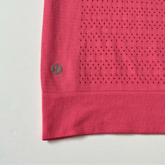 Lululemon Breeze By Muscle Tank II Glossy Pink 4/XS/Extra Small Swiftly Top - Picture 7 of 10